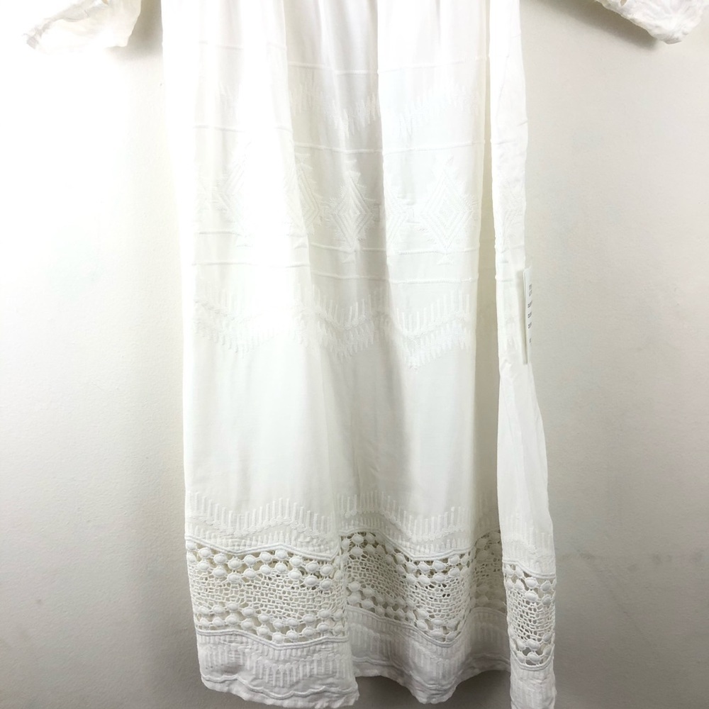 La Blanca White Swim Coverup Dress S - Picture 4 of 11